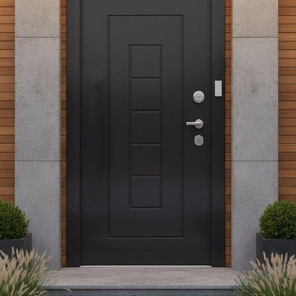 Входная дверь Лион-102 — это сочетание прочности, современного дизайна и высоких технологий для максимальной защиты и уюта в вашем доме.